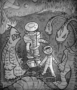 Alien Poster - Dave Lonteen