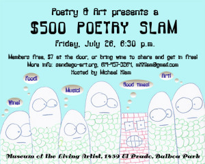 $500 Poetry Slam